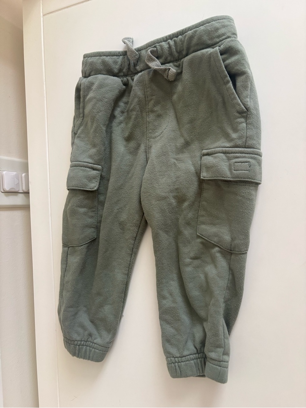 Cat & Jack Olive Green Cargo Jogger Pants